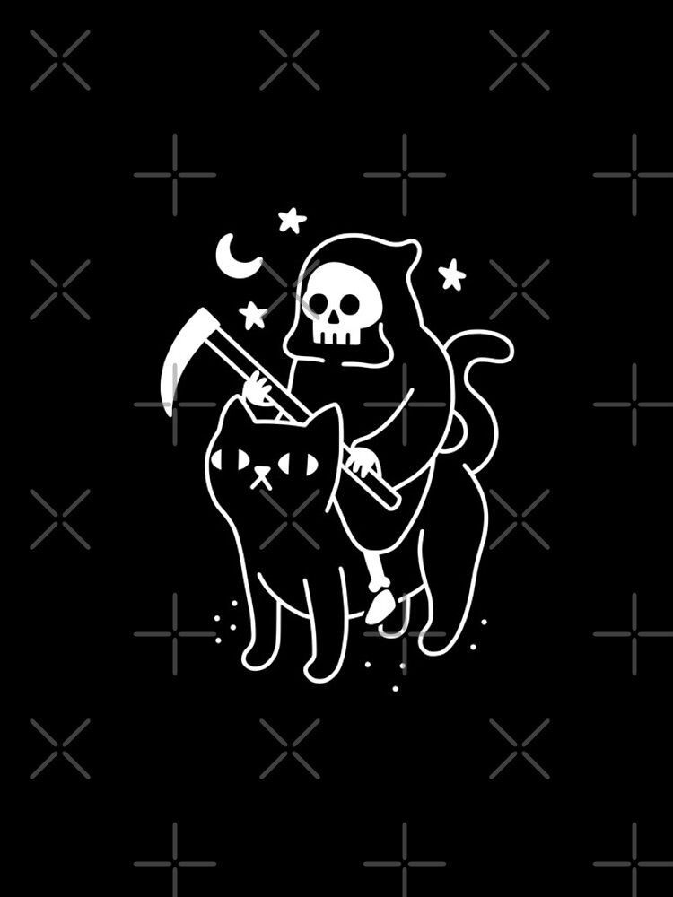 Death Rides A Black Cat by obinsun