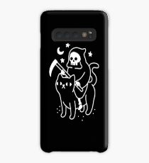 Death Rides A Black Cat Case/Skin for Samsung Galaxy