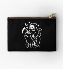 Death Rides A Black Cat Studio Pouch