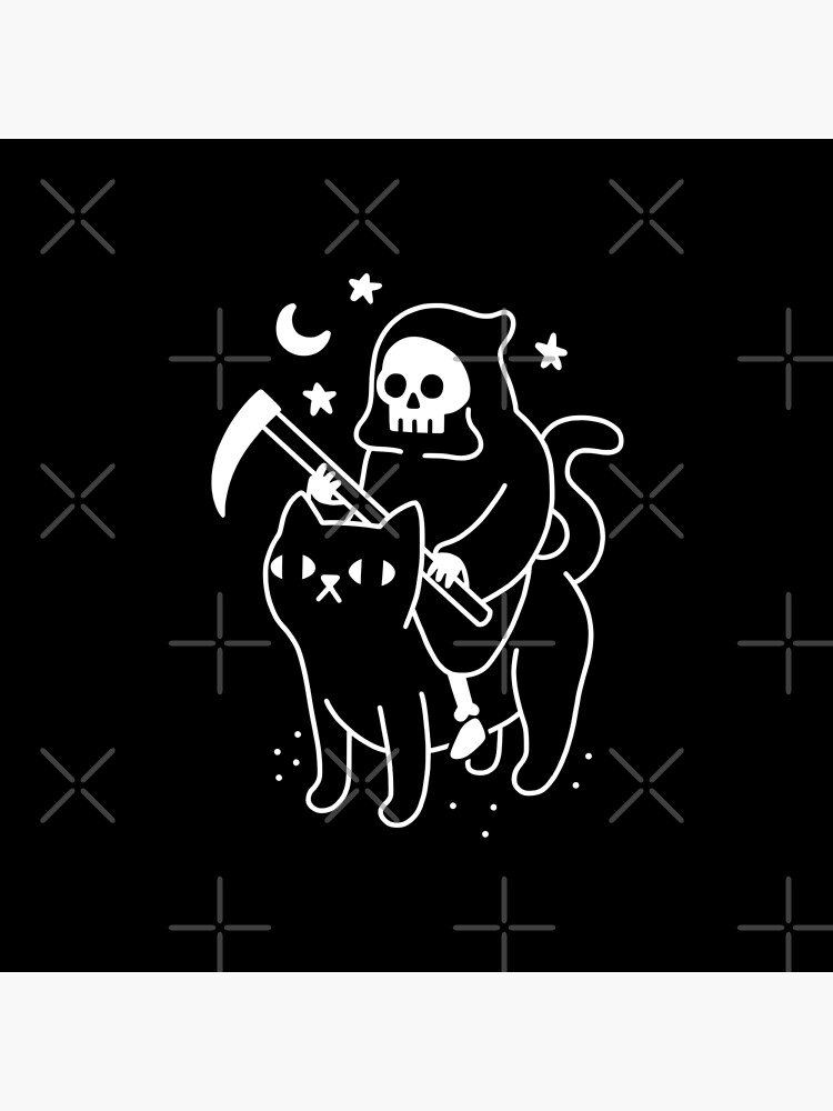 Death Rides A Black Cat by obinsun