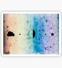 Rainbow Sherbet Sky Sticker
