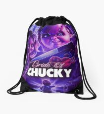 Chucky's bride Drawstring Bag