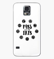 Pass in die Iris. Hülle & Klebefolie für Samsung Galaxy