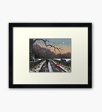 We'll say hello again tomorrow.. Framed Print