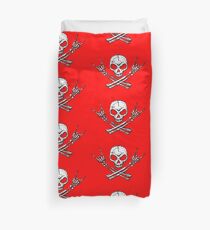 Skull Metal Duvet Cover