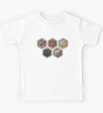 SETTLERS OF CATAN RESOURCES Kids Tee