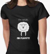 I'm Fluffy Sheep Women's Fitted T-Shirt
