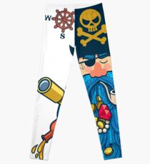 Pirate Portrait Leggings