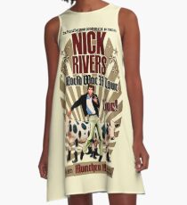 Nick Rivers - Live! A-Line Dress