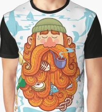 Matrose Grafik T-Shirt