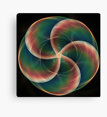 Prismatic Warp Canvas Print
