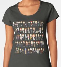 Colorful Doctor ? and their friendly companions Women's Premium T-Shirt