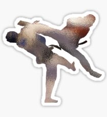 taekwondo - fighter Sticker