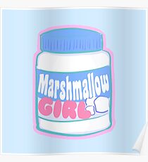 Marshmallow Girl - Creme ver. Poster