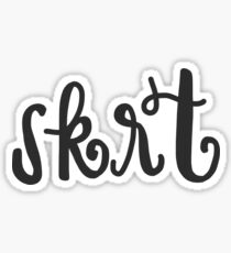 skrt Sticker