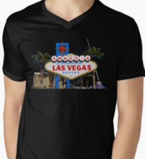 Amnesia Las Vegas Men's V-Neck T-Shirt