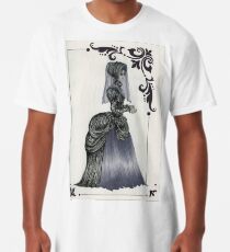 Camiseta larga La mujer de negro