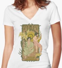 FOTC Mucha Women's Fitted V-Neck T-Shirt