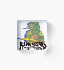 King Gizzard Lizzard Acrylic Block