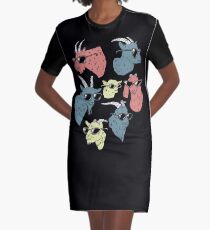 Goats Graphic T-Shirt Dress
