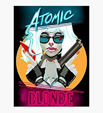 atomic blonde Photographic Print