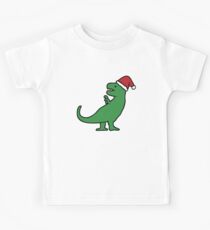 Weihnachten T-Rex Kinder T-Shirt