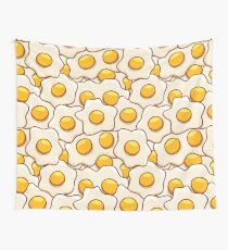 Fried Eggs Background Seamless 2 Wall Tapestry