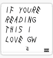 George Washington University Sticker