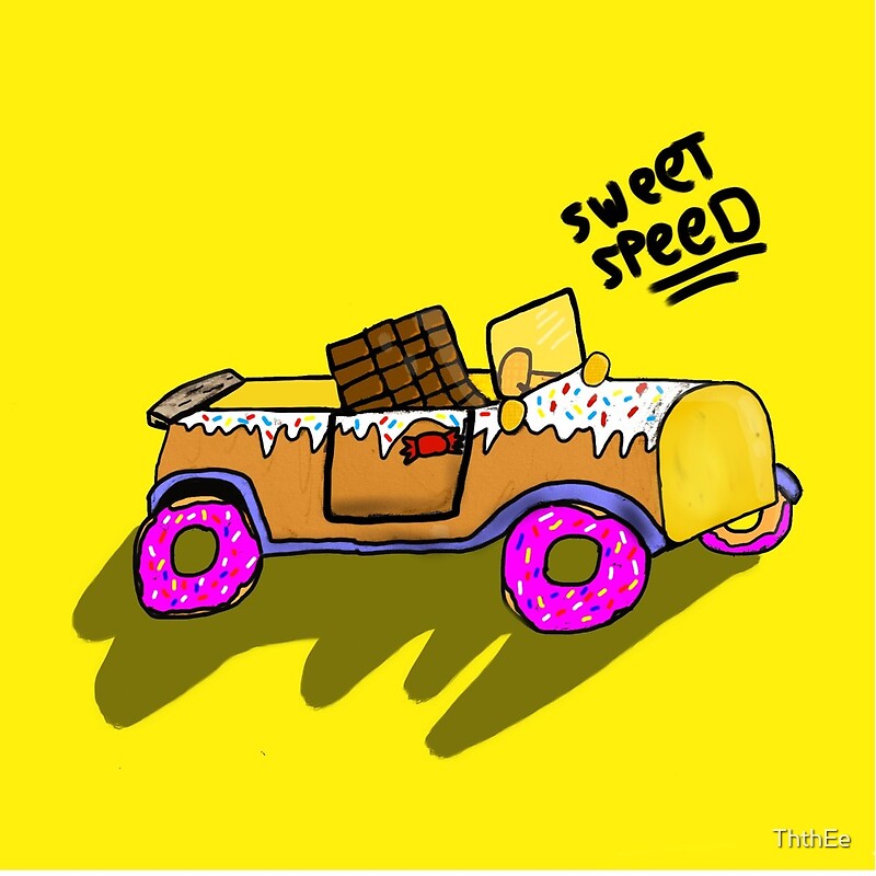 "Sweet car" by ThthEe Redbubble