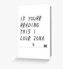 University of Arizona Greeting Card