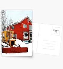 Postales Little house, Little tractor