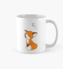 Cute Sleepy Little Fox Classic Mug