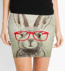 quirky bunny Mini Skirt