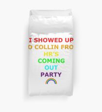 CONGRATULATIONS COLLIN Duvet Cover