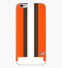 Cleveland Helmet Stripe iPhone Case
