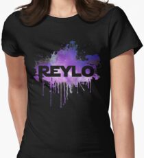 Watercolor Reylo Women's Fitted T-Shirt