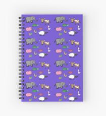 Menagerie Spiral Notebook