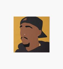 Tupac- Orange Art Board