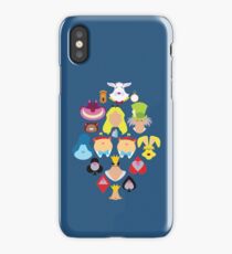 Alice in Wonderland Cast iPhone Case/Skin