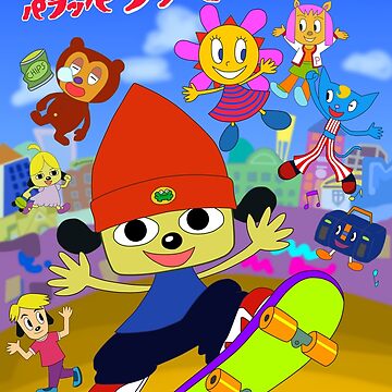 Parappa The Rapper Anime Poster Scarf for Sale by Assassinhedgie