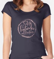 Nolite Te Bastardes Carborundorum Women's Fitted Scoop T-Shirt