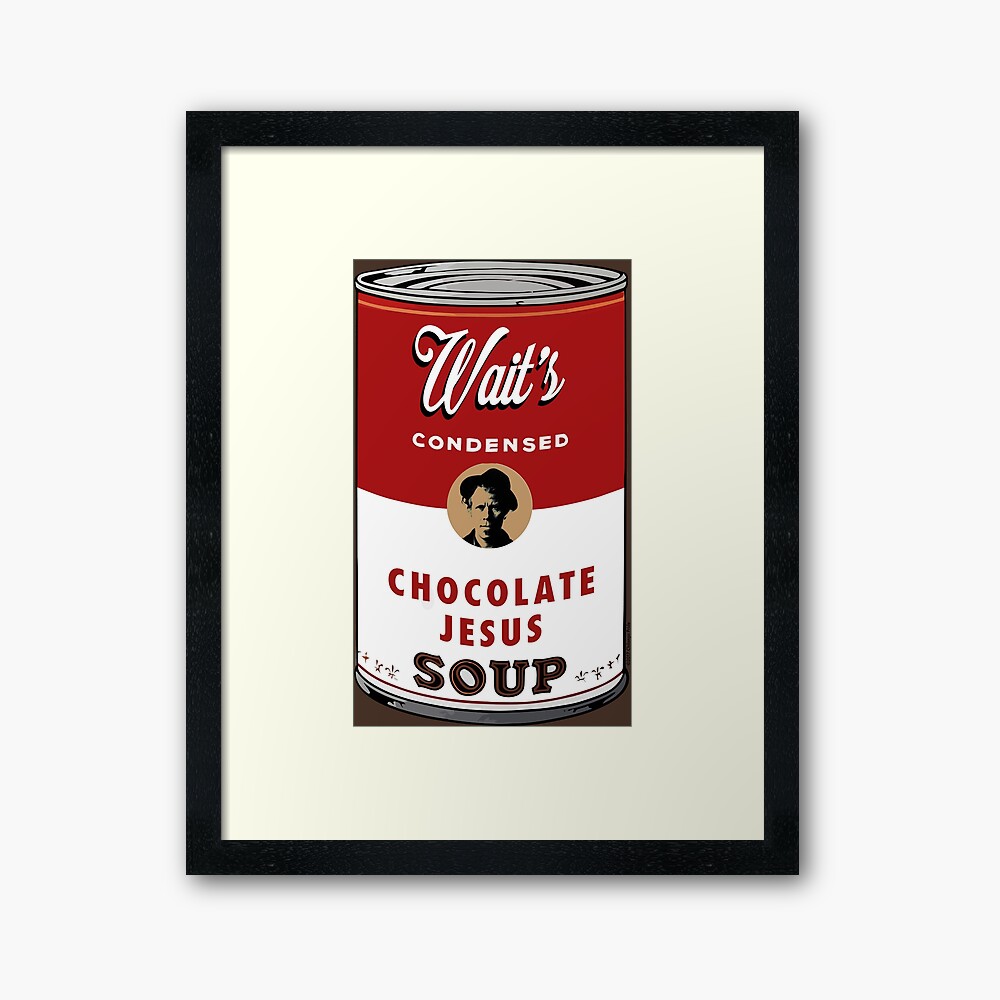 "Chocolate Jesus Soup" Framed Art Print by chilangopride Redbubble