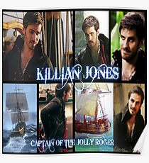 Captain Killian {Hook} Jones Love 1 Poster