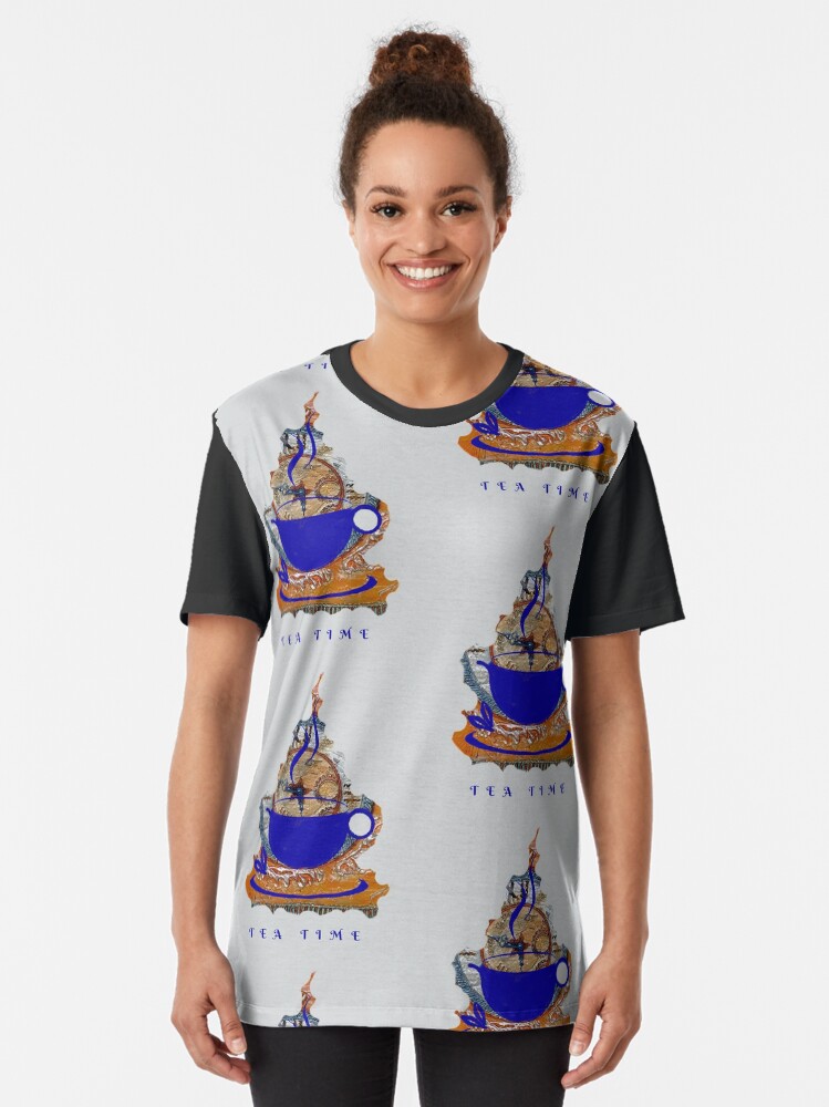 Alternate view of TEA TIME Graphic T-Shirt