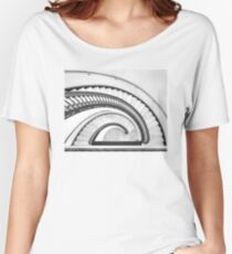 The Arlington Hotel - spiral stair (B&W) Women's Relaxed Fit T-Shirt