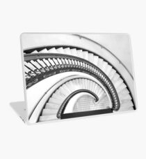 The Arlington Hotel - spiral stair (B&W) Laptop Skin