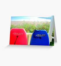 Bodyboard Greeting Card