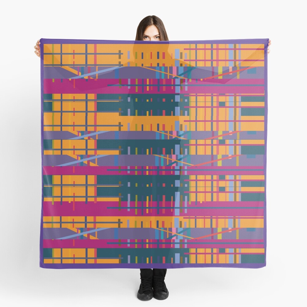 Black Lines #8 Scarf