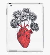 Heart with peonies iPad-Hülle & Skin