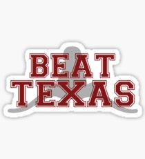 Beat Texas Sticker